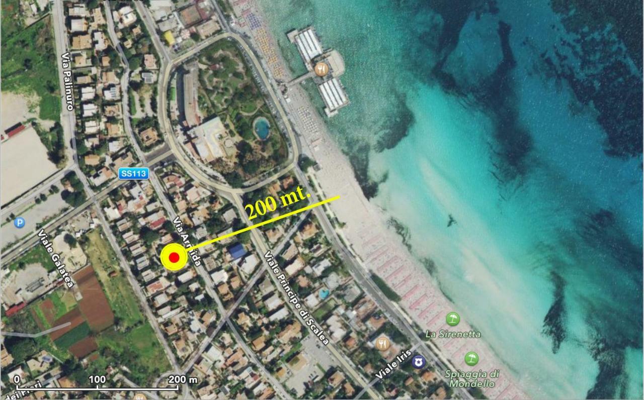 Villino Armida Villa Mondello Exterior photo